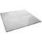 Ekena Millwork Richmond EnduraWall Decorative 3D Wall Panel, White, 19 5/8"W x 19 5/8"H WP20X20RIWH - alternate 4